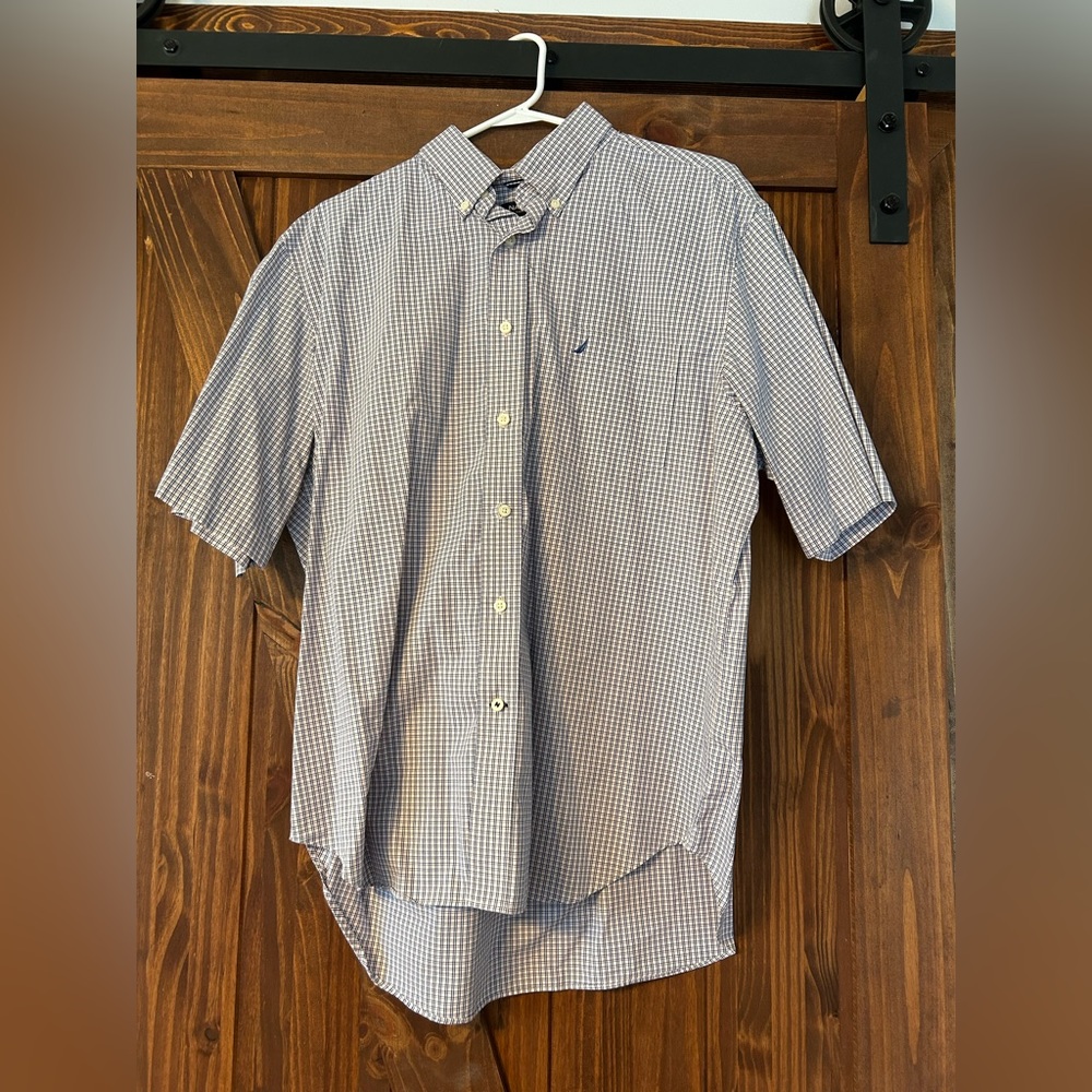 Nautica Men’s Button up short sleeve